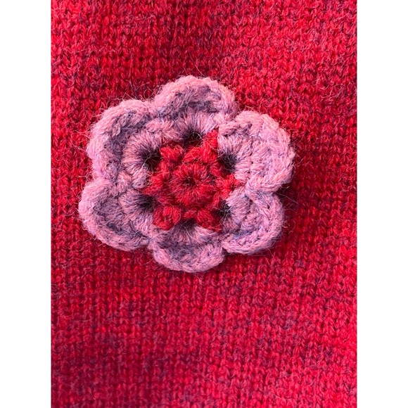 ENTRO Checker detailed crewneck sweater S M L - Picture 9 of 9